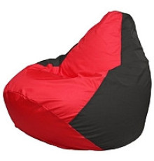 Кресло-мешок Flagman Груша Мини L Г0.1-232 красный/черный