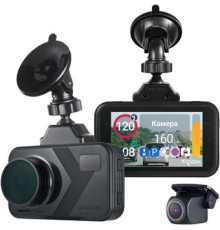 Видеорегистратор-радар детектор-GPS информатор 3в1 Roadgid Premier 4 2CH set 2