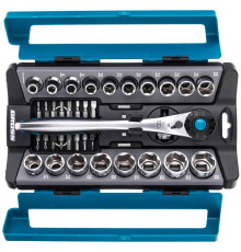 Набор торцевых головок и бит GROSS 14144 36 предметов