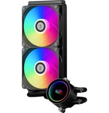Система жидкостного охлаждения для процессора PCCooler DA240 ARGB черный