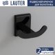 Набор аксессуаров для ванной Lauter 21SH8392 + 21SH8302 + 21SH8322 Matt Black, 3 предмета