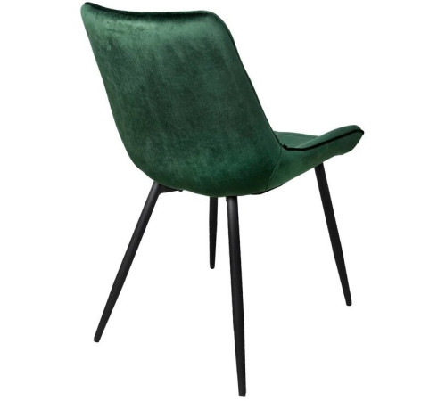 Стул AksHome Darren темно-зеленый/черный