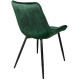 Стул AksHome Darren темно-зеленый/черный