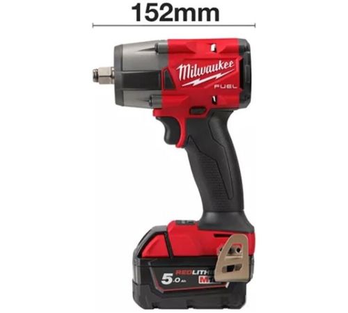 Гайковерт Milwaukee M18 FMTIW2F12-502X 4933478450 с 2-мя АКБ, кейс