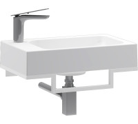 Умывальник Belux Темпо-4 HR0900 белый, с каркасом, сифоном, донным клапаном