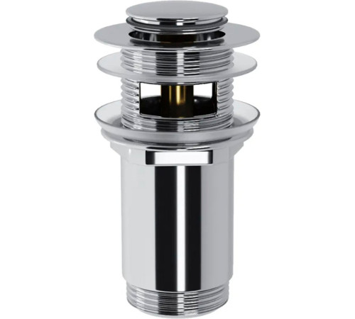 Умывальник Lauter 21487-50 + Cascade 21СК0655C с донным клапаном 21190CH хром