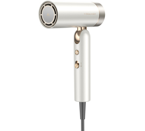 Фен Trouver Flip 10 белый/золотистый
