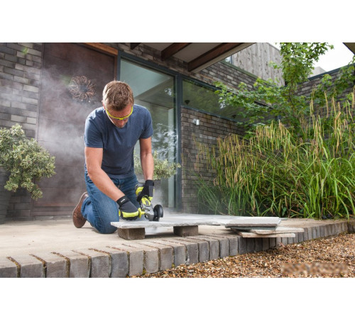 Угловая шлифмашина Ryobi R18AG7-0 без АКБ