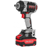 Гайковерт P.I.T. PIW20H-600A/2 с 2-мя АКБ, кейс