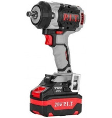 Гайковерт P.I.T. PIW20H-600A/2 с 2-мя АКБ, кейс
