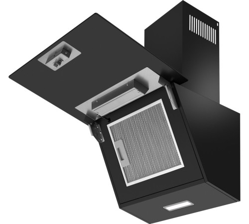 Кухонная вытяжка Weissgauff Yota 500 Touch Black Glass