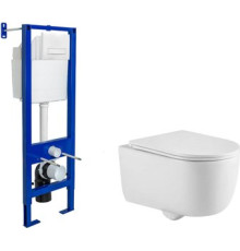 Унитаз подвесной Berges Wasserhaus Tornas 043328