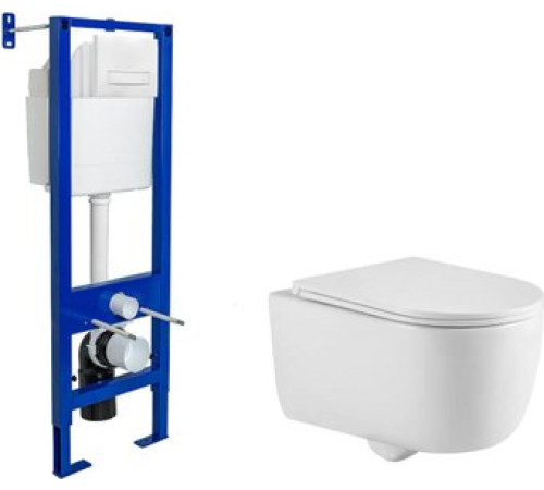 Унитаз подвесной Berges Wasserhaus Tornas 043328