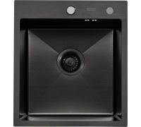 Кухонная мойка ARFEKA ECO AR 450*500 BLACK PVD NANO DECOR