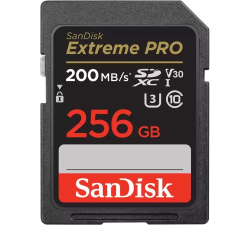 Карта памяти SanDisk Extreme PRO SDXC SDSDXXD-256G-GN4IN 256GB
