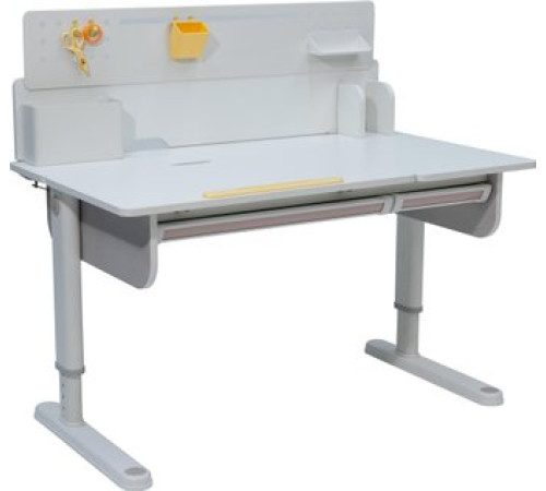 Ученический стол ErgoSmart Caravel книжная полка Wooden space