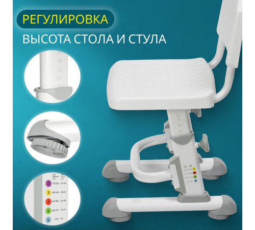 Парта Nika РСП2/С