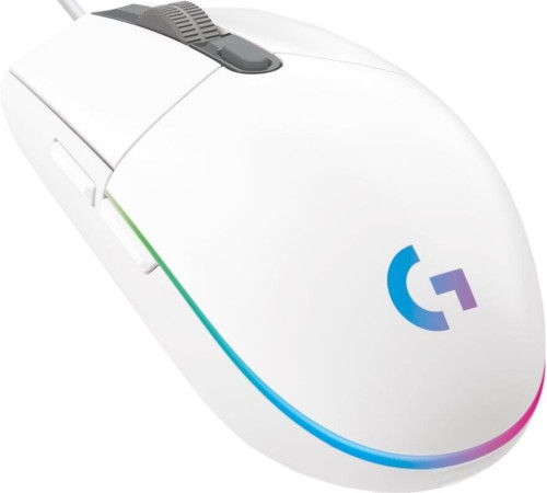 Игровая мышь Logitech G203 Lightsync белый
