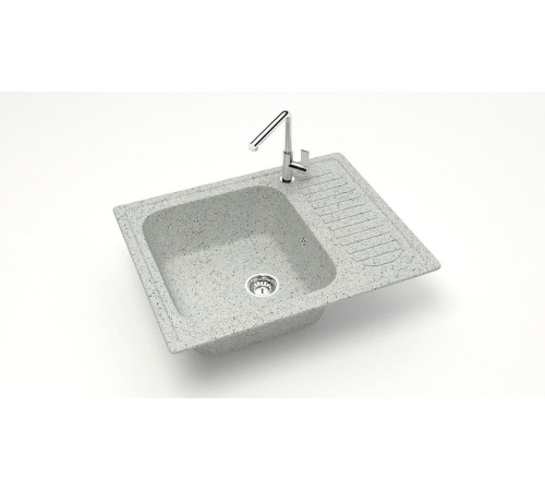 Кухонная мойка MARRBAXX Карельский камень модель 15/Q10 F015Q010 серый/светло-серый