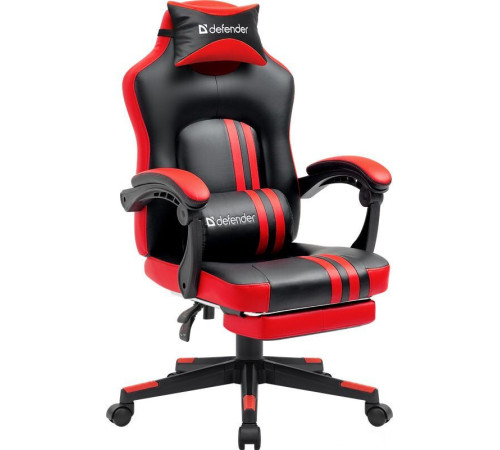 Кресло Defender Diablo черный/красный