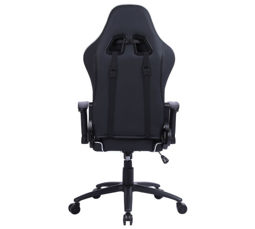 Кресло CACTUS CS-CHR-030BLS черный/серебристый