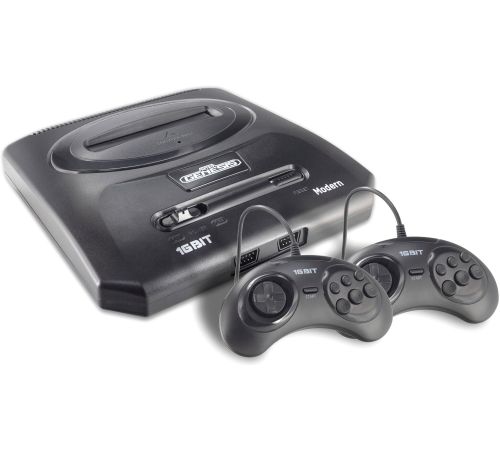 Игровая приставка Retro Genesis Modern 2 проводных геймпада, 300 игр