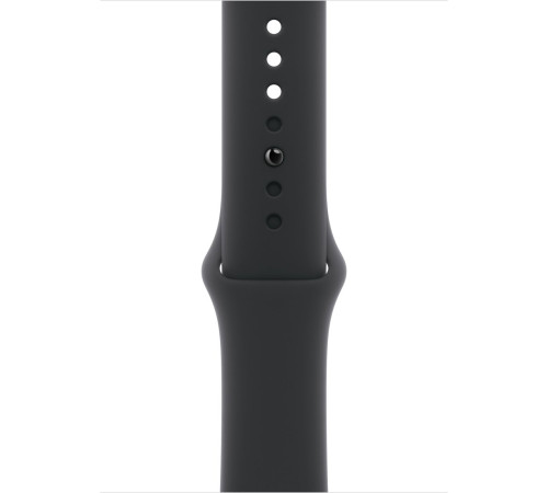 Умные часы Apple Watch Series 11 46 мм алюминиевый корпус, космический серый/черный, спортивный силиконовый ремешок M/L