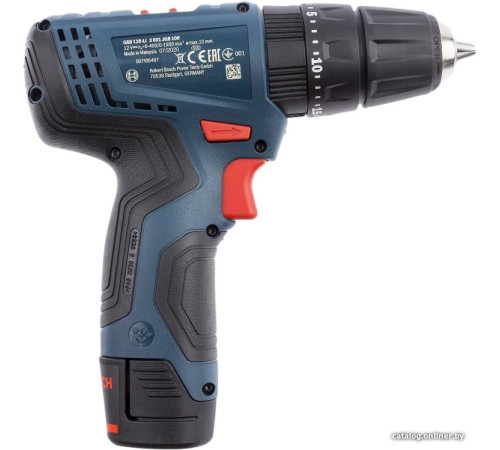 Ударная дрель-шуруповерт Bosch GSB 120-LI Professional 06019G8100 с 2-мя АКБ, кейс