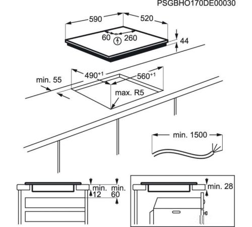 Варочная панель AEG IKB64410FB