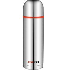 Термос StarWind 20-1000 1л серебристый/красный