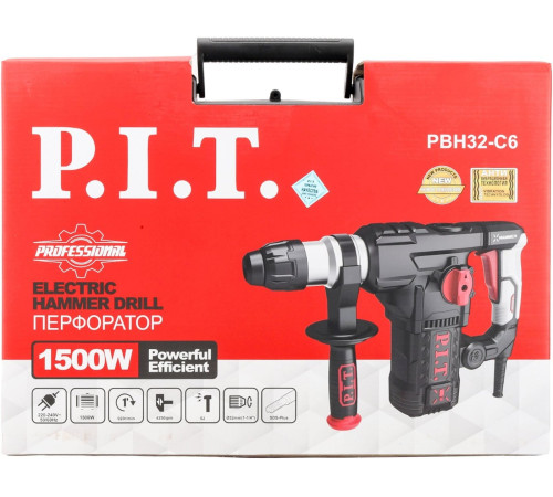 Перфоратор P.I.T. PBH32-C6 кейс