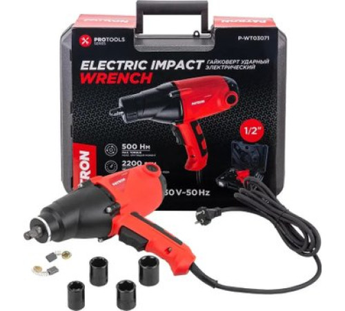 Гайковерт Patron P-WT03071 кейс