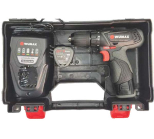 Дрель-шуруповерт Wurth WUMAX ABS 12 Power Classic 5717512112 с 2-мя АКБ, кейс