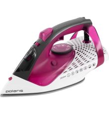 Утюг Polaris PIR 2860AK 3m черный/розовый