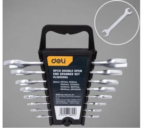 Набор ключей Deli DL160008A 8 предметов