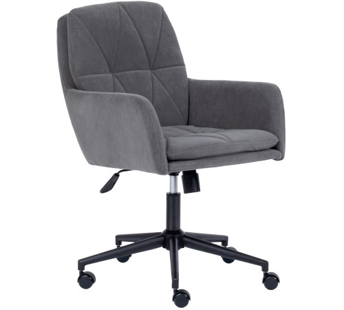 Офисное кресло TetChair Garda флок, серый