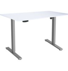 Стол с регулировкой высоты ErgoSmart Electric Desk Slim 1380х800х18 мм Ясень Тронхейм/серый