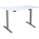 Стол с регулировкой высоты ErgoSmart Electric Desk Slim 1380х800х18 мм Ясень Тронхейм/серый