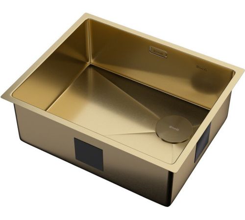 Кухонная мойка ZorG Zerox 54 U / IF Side SF PVD Gold