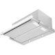 Кухонная вытяжка Akpo Light Touch Glass Twin II 60 WK-7 белое стекло/нержавеющая сталь