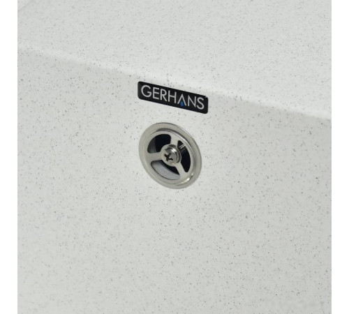 Кухонная мойка Gerhans В19 белый