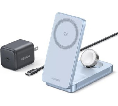 Беспроводное зарядное Ugreen W757 65901 голубой