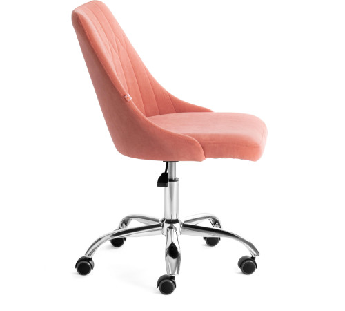 Кресло TetChair Swan флок, розовый