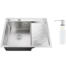 Кухонная мойка РМС MRK-6350L с дозатором