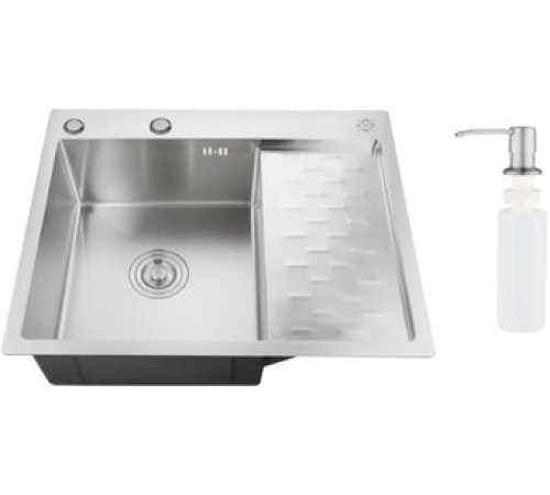 Кухонная мойка РМС MRK-6350L с дозатором