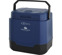 Термоэлектрический автохолодильник ZUGEL ZCR1004 32л синий