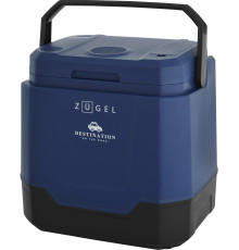 Термоэлектрический автохолодильник ZUGEL ZCR1004 32л синий