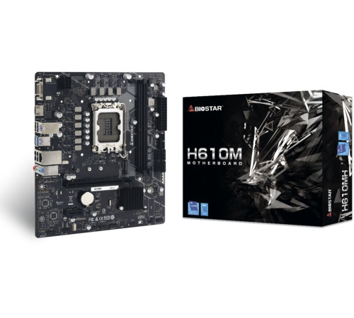 Материнская плата BIOSTAR H610MH Ver. 6.0