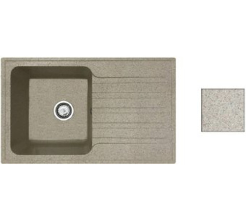 Кухонная мойка БелЭворс Styl L темно-бежевый, без сифона
