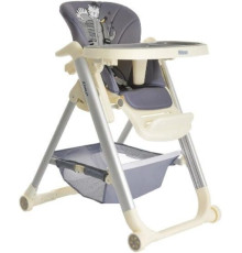 Высокий стульчик Pituso Lima серый